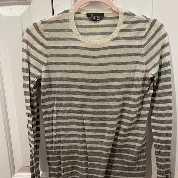 Vince Sweaters | Vince Cashmere T-Shirt | Color: Gray | Size: Xs | Breeheather's Closet